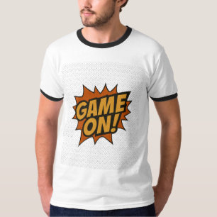 GAME ON! Comic Burst • Gamer Wall Poster T-Shirt