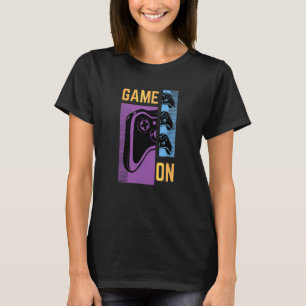 Game On Console Controller  The Eighties Gamer T-Shirt