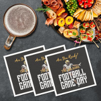 Game On Football Player on Black