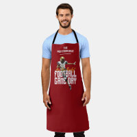 Game On Football Player Red