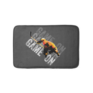 Game On (Hockey) Bath Mat