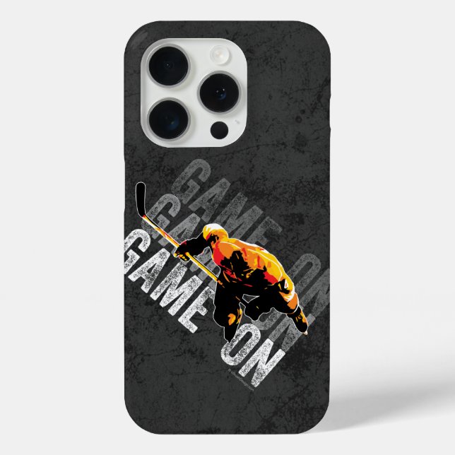 Game On (Hockey) Case-Mate iPhone Case (Back)