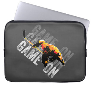 Game On (Hockey) Laptop Sleeve