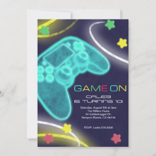Game On Invitation