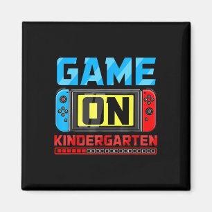 Game On Kindergarten Gamer Back To School First Da Magnet