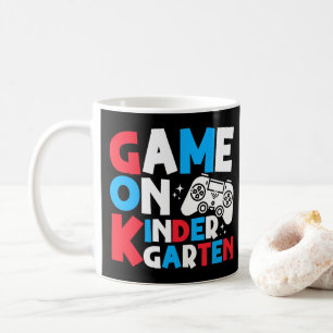 Game On Kindergarten Kids Birthday Party Cool Game Coffee Mug