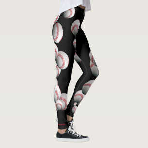 Game on Leggings Baseball