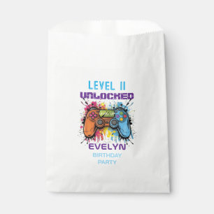  Game On Level Up Video Game Birthday Favour Bags