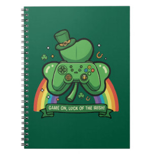 Game On Luck of the Irish   St. Patrick's Day Game Notebook