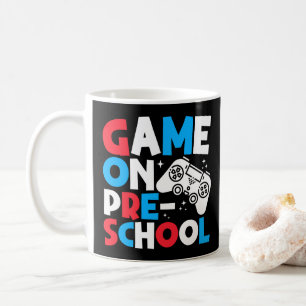 Game On PreSchool Grade Kids Birthday Party Cool Coffee Mug