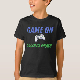 "Game on" Second Grade Back To School T-Shirt