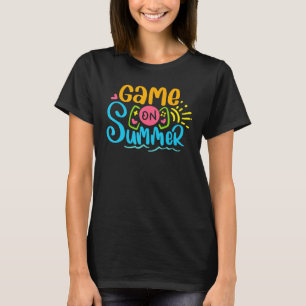 Game On Summer Loading Last Day Of School Summer G T-Shirt