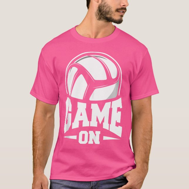 Game On Volleyball T-Shirt (Front)