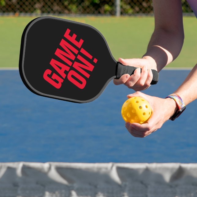 Game On! Your Team Name Pickleball Paddle (Insitu)