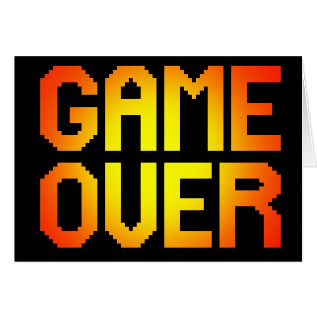 GAME OVER (Front Horizontal)