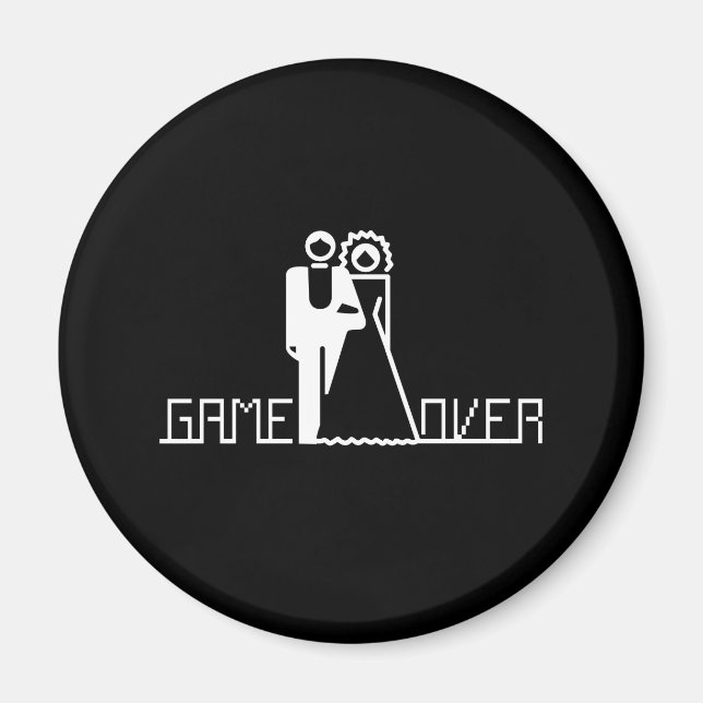 GAME OVER 4 MAGNET (Front)