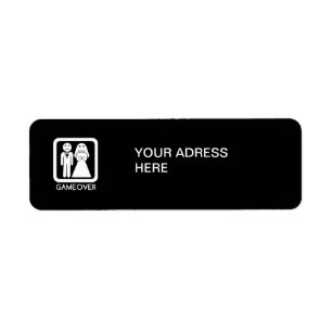 Game over adress label