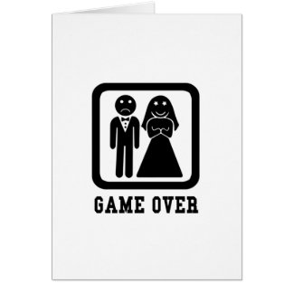 Game Over | Bachelor Stag Party Gift (Black/White)