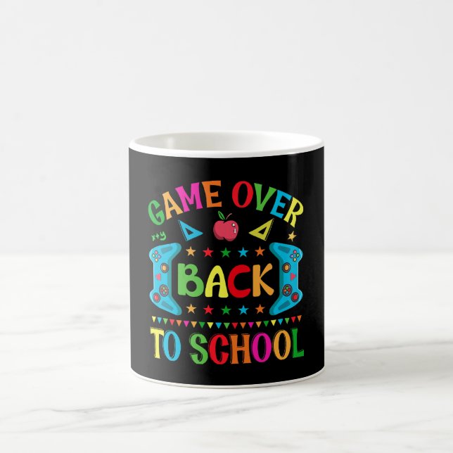 Game over Back to school Coffee Mug (Center)