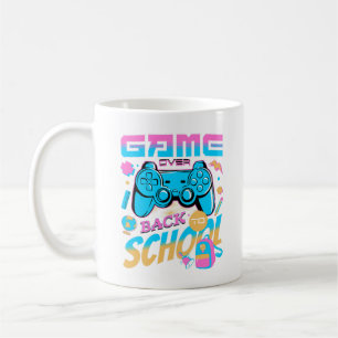 Game Over Back To School Happy First Day Of School Coffee Mug