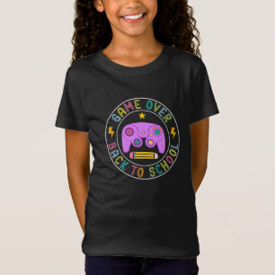 Game Over Back To School Kids T-Shirt