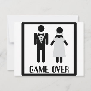 game over bridal couple icon