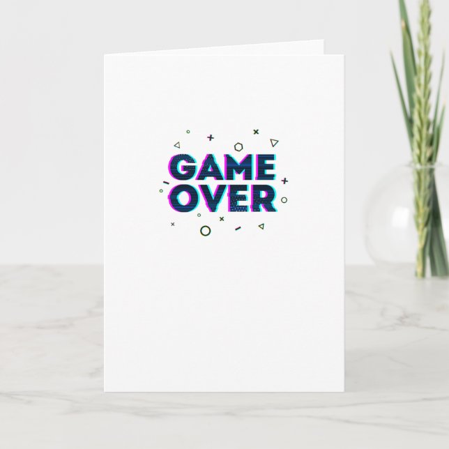 Game Over Card (Front)