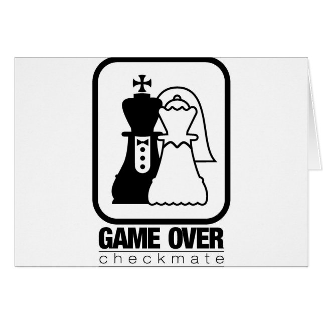 Game Over Check Mate (Front Horizontal)