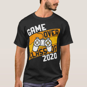 Game Over Class of 2020  Video Games Graduation Ga T-Shirt
