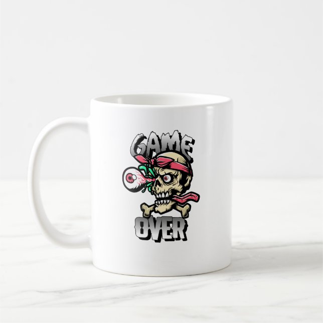 Game over coffee mug (Left)
