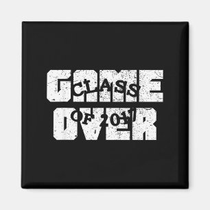 Game over college high school graduation giftGame  Magnet