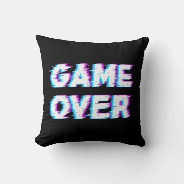 Game over cushion (Front)