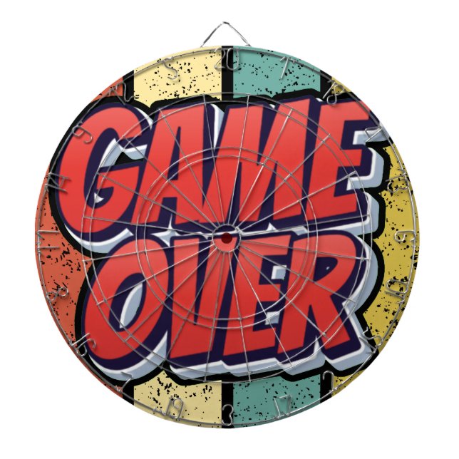 Game over. dartboard (Front)