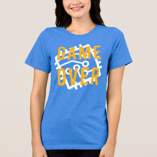Game Over Digital Circuit Tri-Blend Shirt