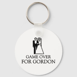 Game Over For Gordon Key Ring