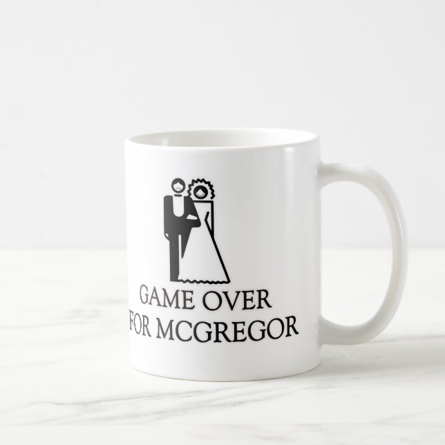 Game Over For Mcgregor Coffee Mug (Right)