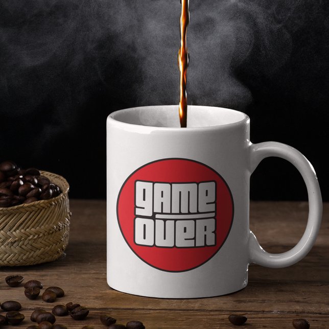 Game Over - Gamer's Coffee Mug (Creator Uploaded)