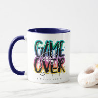 Game over graffiti joystick gamer