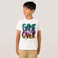 Game over graffiti joystick gamer