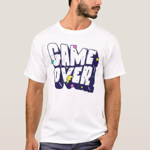 Game Over Graphic T-Shirt – Retro Gamer Tee