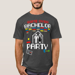 Game Over Groom   Getting Married Tee
