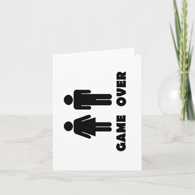 Game over invitation (Front)