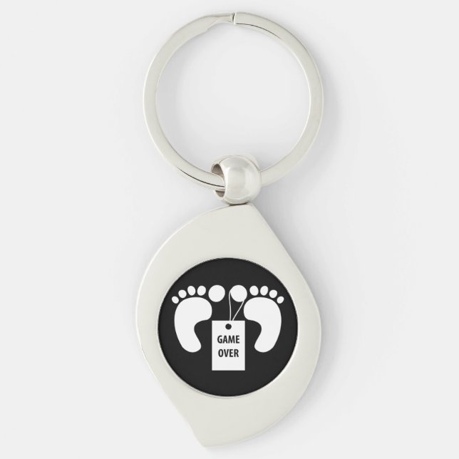 Game over key ring (Front)