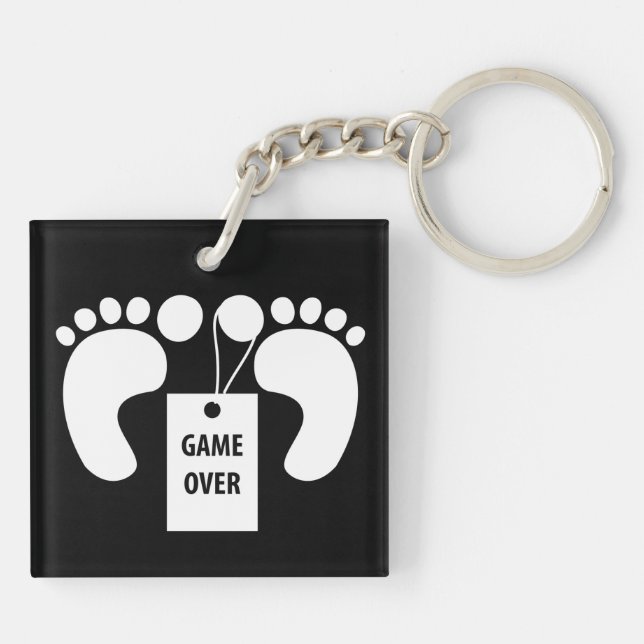 Game over key ring (Back)