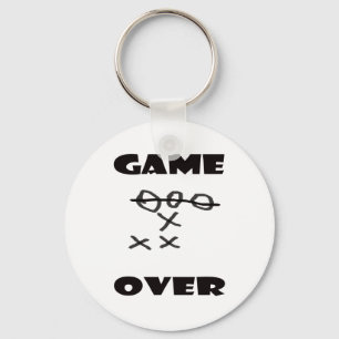 GAME OVER KEY RING