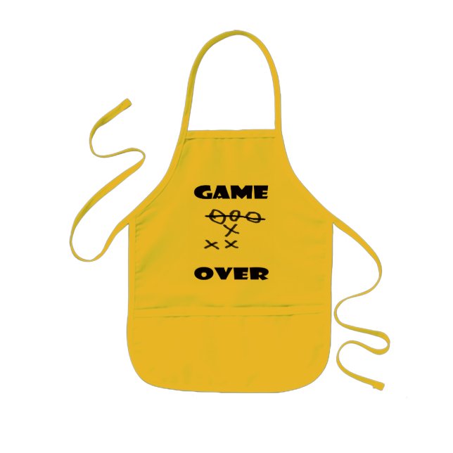GAME OVER KIDS APRON (Front)