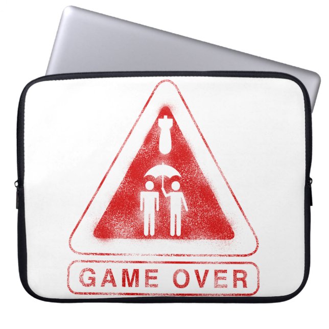 Game Over Laptop Sleeve (Front)