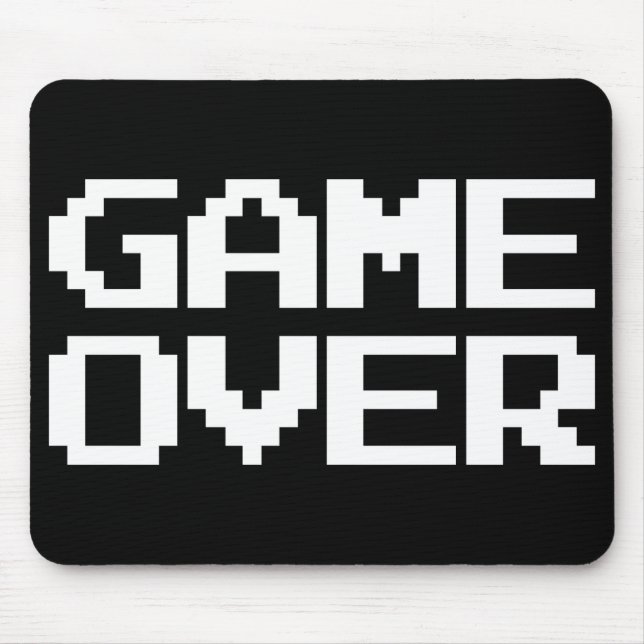 Game Over Mouse Mat (Front)