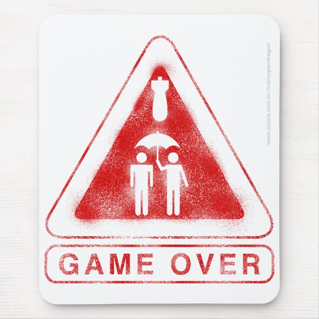 Game Over Mouse Mat (Front)