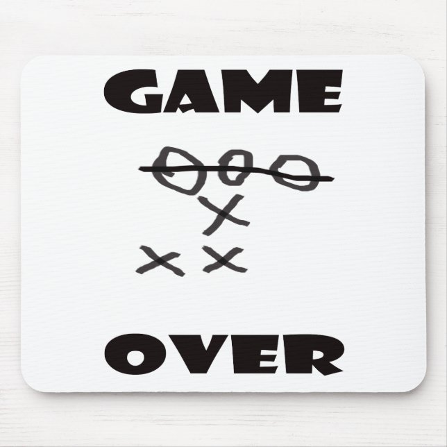 GAME OVER MOUSE MAT (Front)